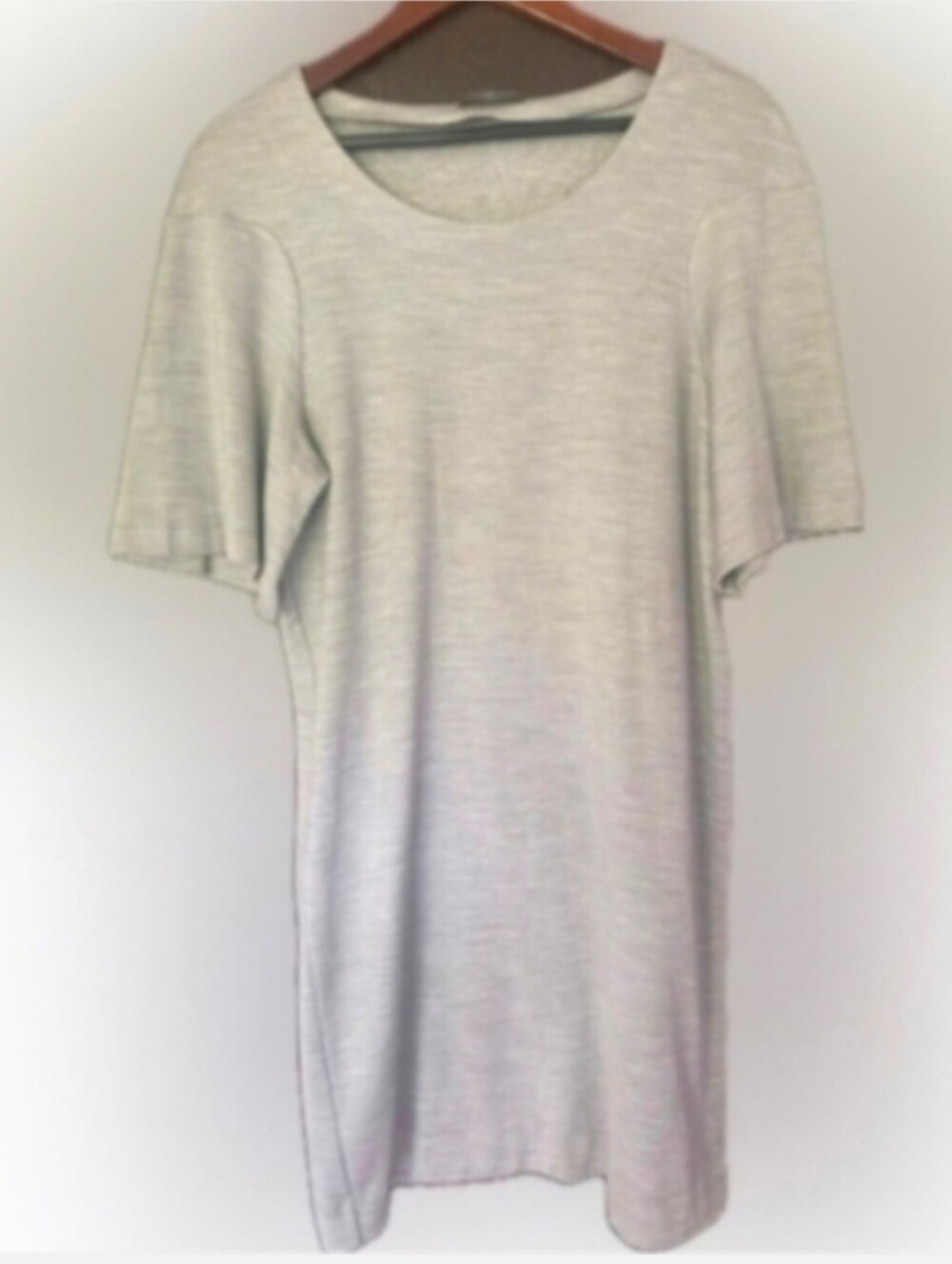 Alexander McQueen Gray T-shirt Dress